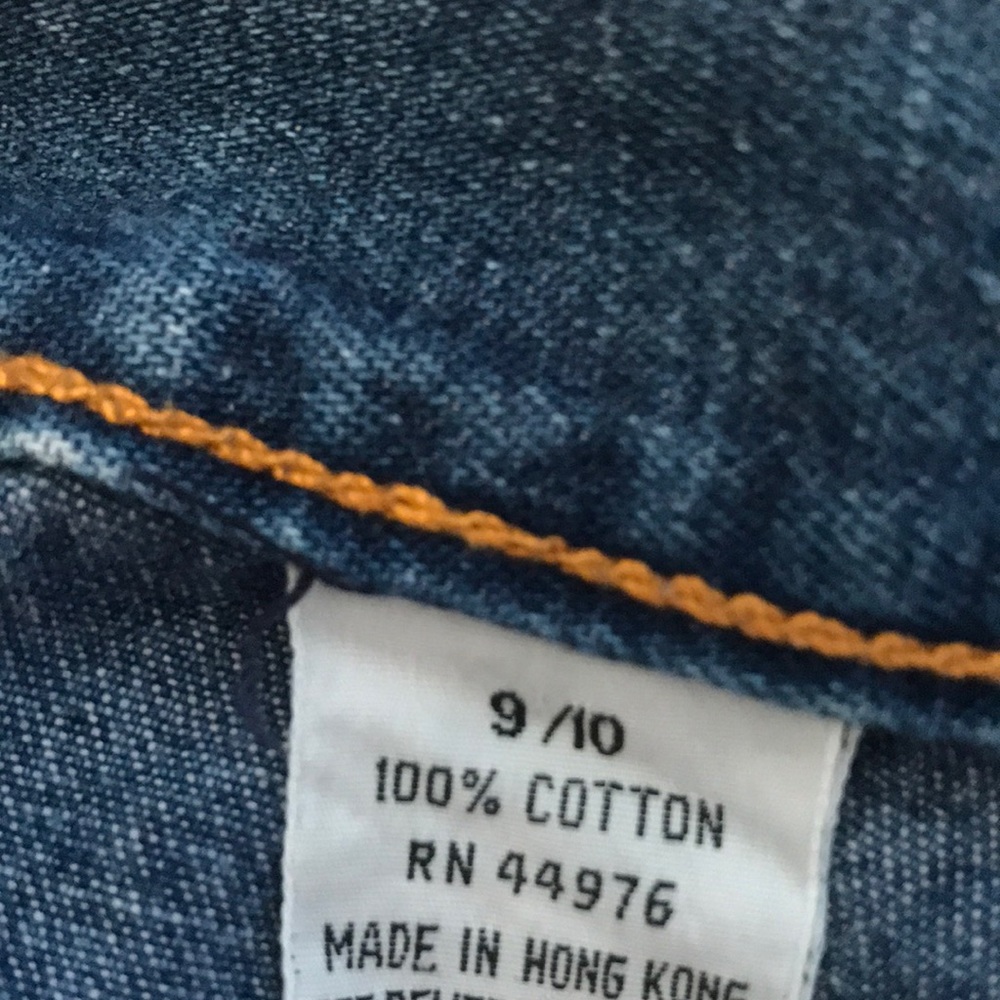 About to donate! Jean denim skirt 80s 90s retro Gitano vintage Spring 💙 - Picture 4 of 5